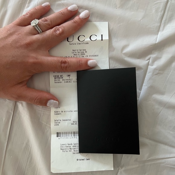 Gucci Marmont Black Velvet Matelasse GG Mini Crossbody Bag - Picture 11 of 14